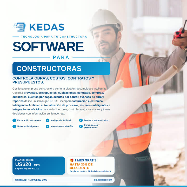 Software KEDAS para Constructoras